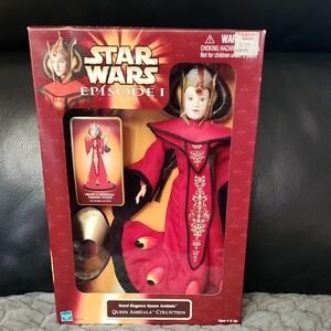 Star Wars Episode I Queen Amidala Doll - Red and Gold